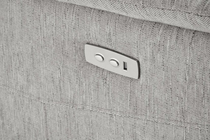 Relaxační křeslo JAMAL šedé