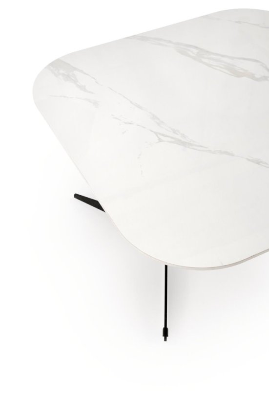 Konferenční stolek BORNA bílý mramor
