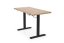 Výškovo nastaviteľný písací stôl B54 dub artisan/čierna