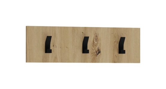 Nástenný vešiak CLIF W-50 dub artisan