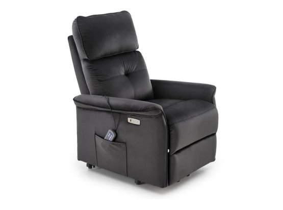 Relaxační křeslo SEMIR 2 černé