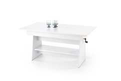 Rozkládací konferenční stolek ERIKA bílá