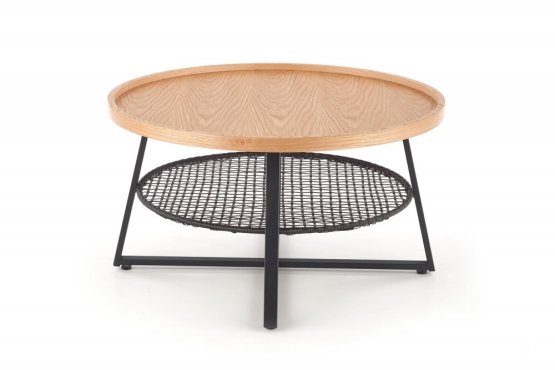 Konferenční stolek FLORENCE dub přírodní/černý