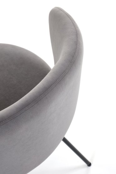 Jedálenská stolička K587 sivá