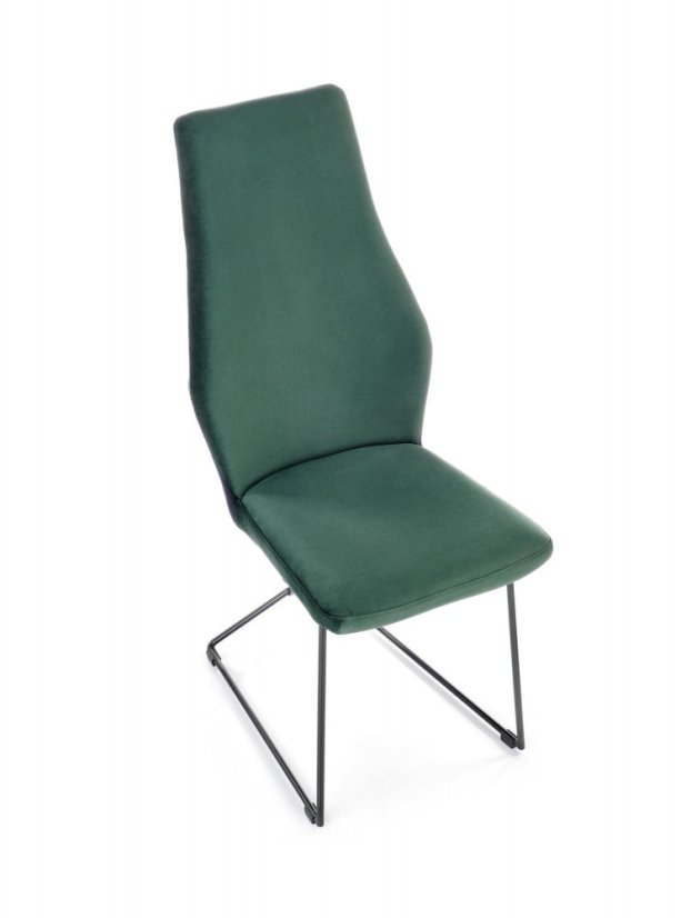 Jedálenská stolička K485 tmavo zelená