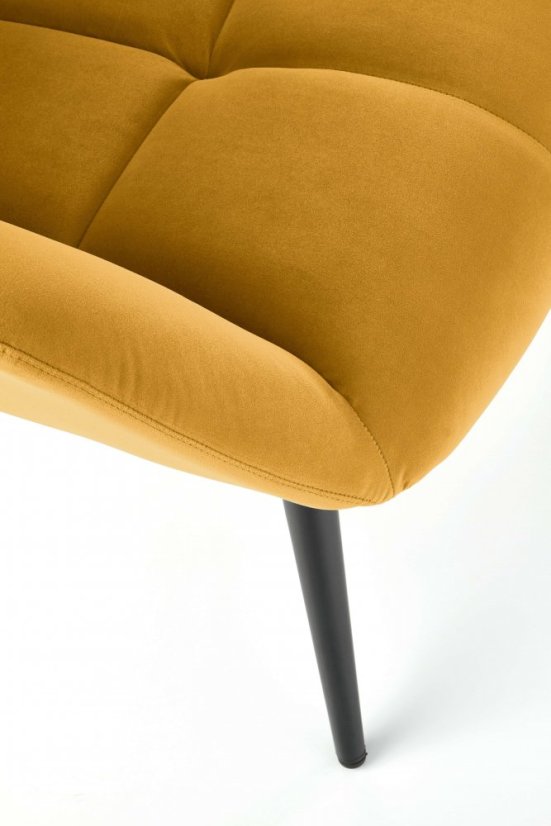 Kreslo TYRION horčicová