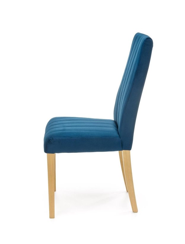 Jedálenská stolička DIEGO 3 velvet granátová