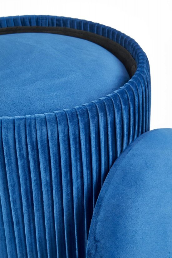 Set 2 taburetů MONTY námořnická modrá