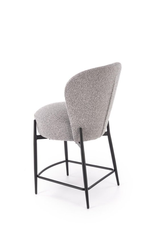 Barová stolička H126 sivá