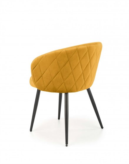 Jedálenská stolička / kreslo K430 horčicová