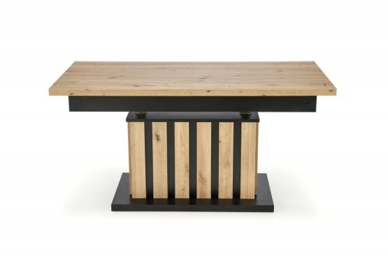 Konferenčný stolík BARETTI dub artisan/čierny