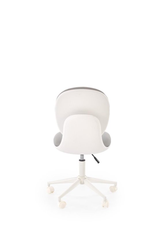 Detská otočná stolička ORION 2 svetlo sivá/biela