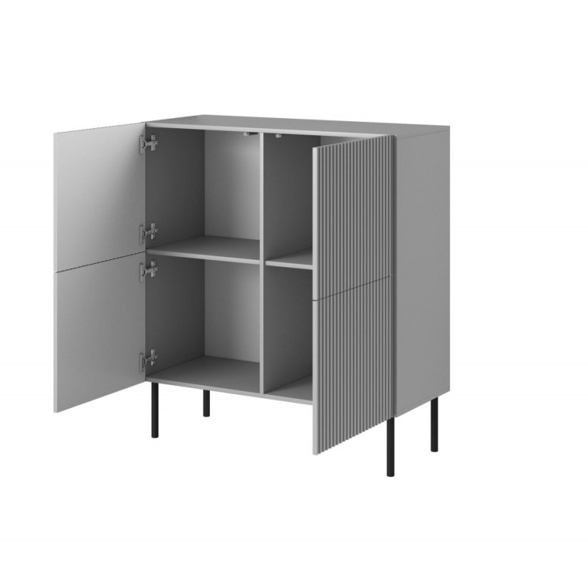 Komoda ASENSIO KM-2 světle šedá