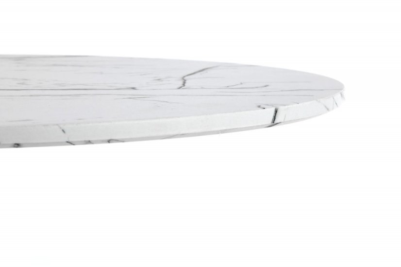 Okrúhly jedálenský stôl DENVER 80 biely