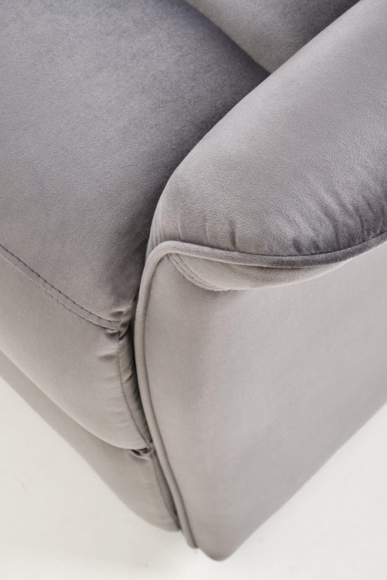 Relaxační křeslo SEMIR 2 šedé