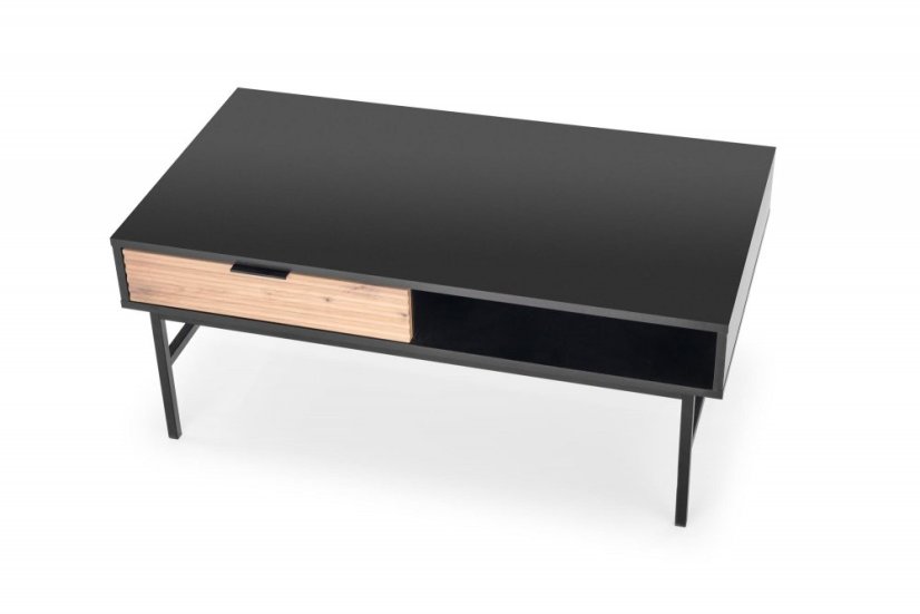 Konferenčný stolík MURANO dub artisan/čierny