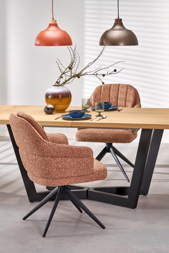 Jedálenské kreslo K570 škoricová