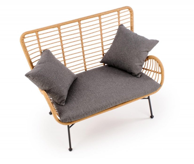 Pohovka IKARO XL přírodní/šedá