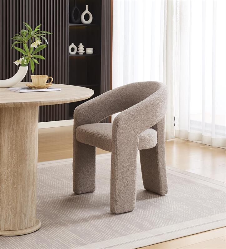 Jídelní židle / křeslo K612 béžová