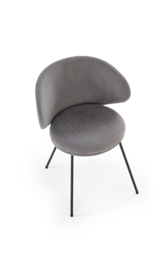 Jedálenská stolička K587 sivá