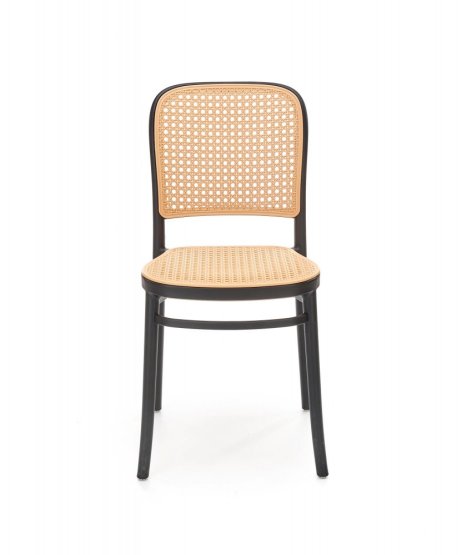 Záhradná stolička K483 prírodná/čierna