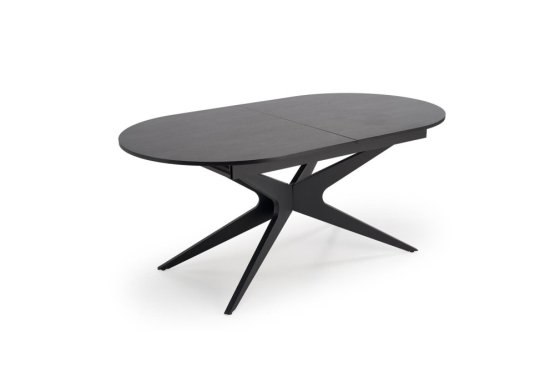 Rozkladací jedálenský stôl SANDRO 180(240)x100 čierny