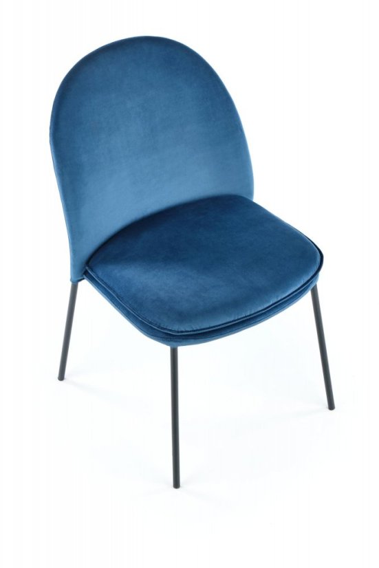 Jídelní židle K443 námořnická modrá