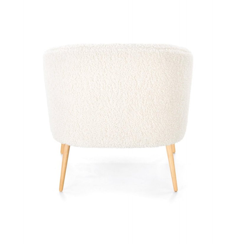 Křeslo GRIFON 2 krémové/přírodní