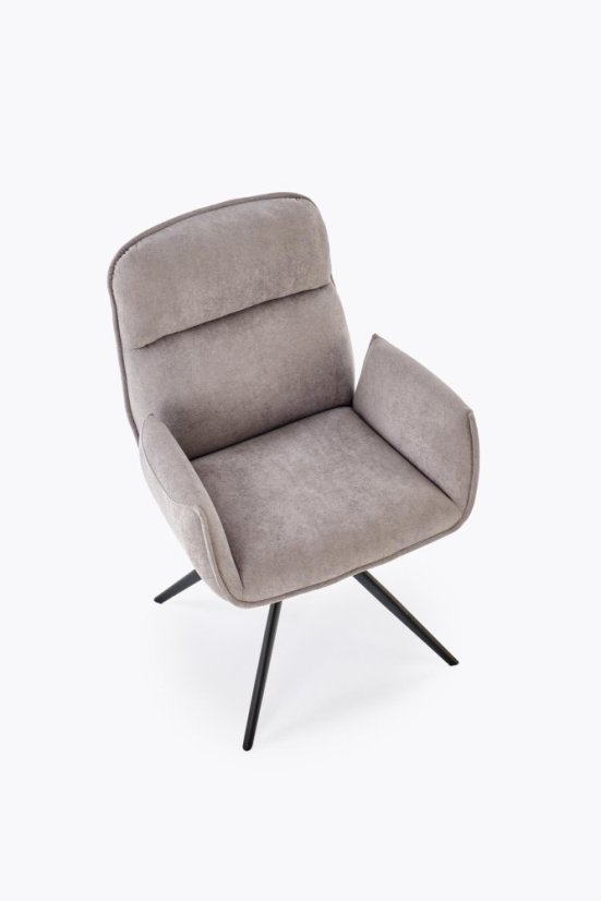 Jedálenské kreslo K574 sivá