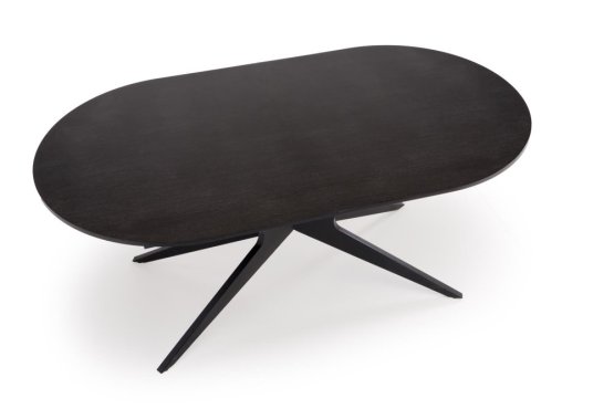 Rozkladací jedálenský stôl SANDRO 180(240)x100 čierny