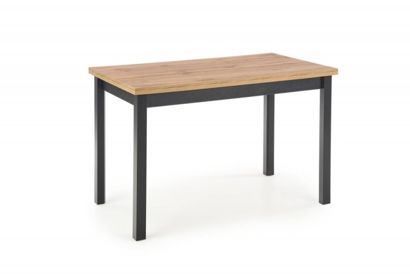 Jedálenský stôl COBALT 120x68 dub wotan/čierny