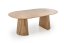 Okrúhly rozkladací jedálenský stôl FARGO 120(210)x120 prírodný