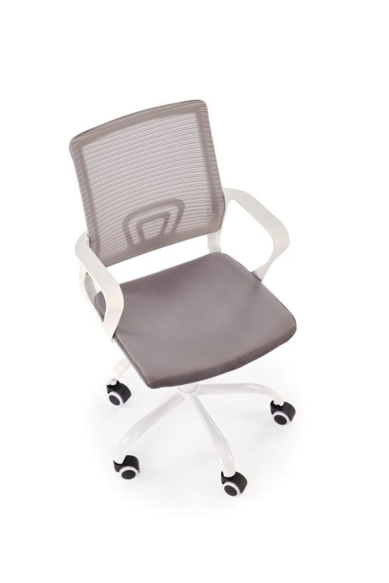 Detská otočná stolička FRODO svetlo sivá