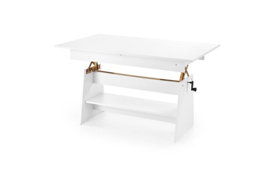 Rozkládací konferenční stolek ERIKA bílá