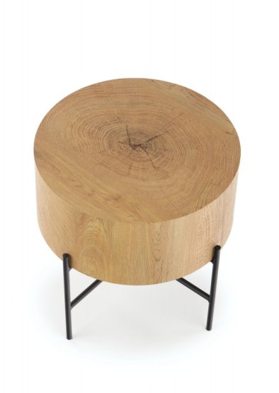 Konferenční stolek BROOKLYN S dub přírodní/černý