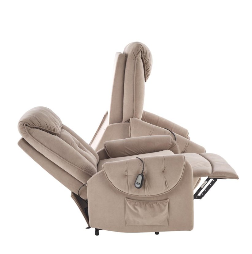 Relaxační křeslo HORTON béžové