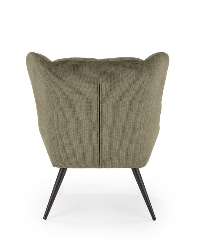 Křeslo BYRON olivové