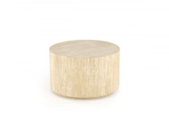 Konferenčný okrúhly stolík TRAVERTINO 60