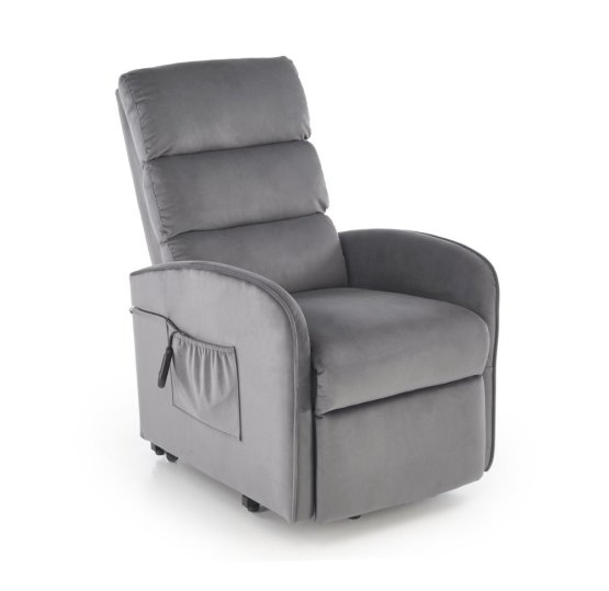 Relaxačné kreslo MARONI sivé