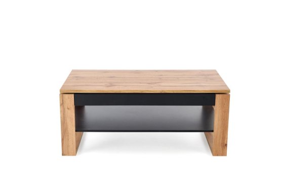 Konferenční stolek BETTY se zvedací deskou dub artisan/černá
