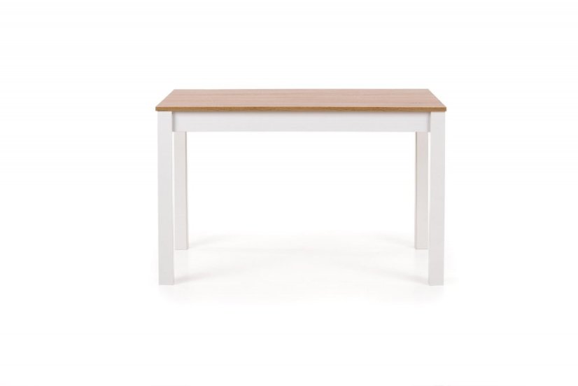 Jedálenský stôl KSAWERY 120x68 dub sonoma/biely