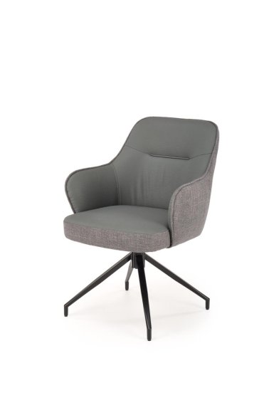 Jedálenské kreslo K527 sivé