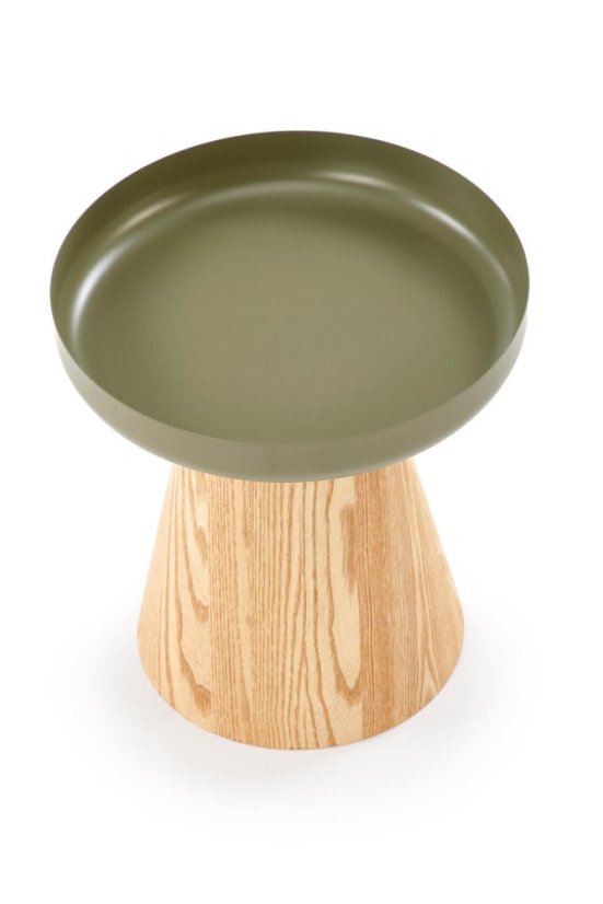 Konferenční stolek GINA přírodní/zelená