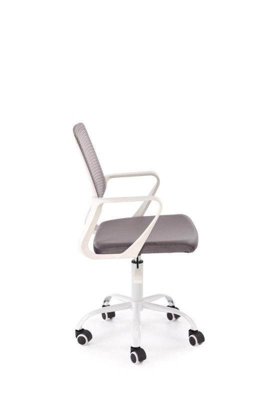 Detská otočná stolička FRODO svetlo sivá