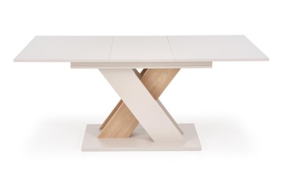 Rozkládací jídelní stůl XARELTO 130(175)x85 kašmír/dub cremona