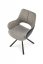 Otočná stolička / kreslo K494 sivá/čierna