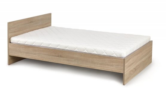 Drevená posteľ LIMA 120x200 dub sonoma
