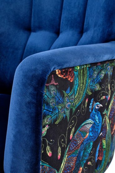 Kreslo PAGONI námornícka modrá