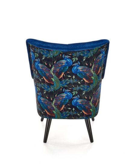 Kreslo PAGONI námornícka modrá