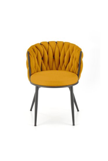 Jedálenská stolička / kreslo K516 horčicová